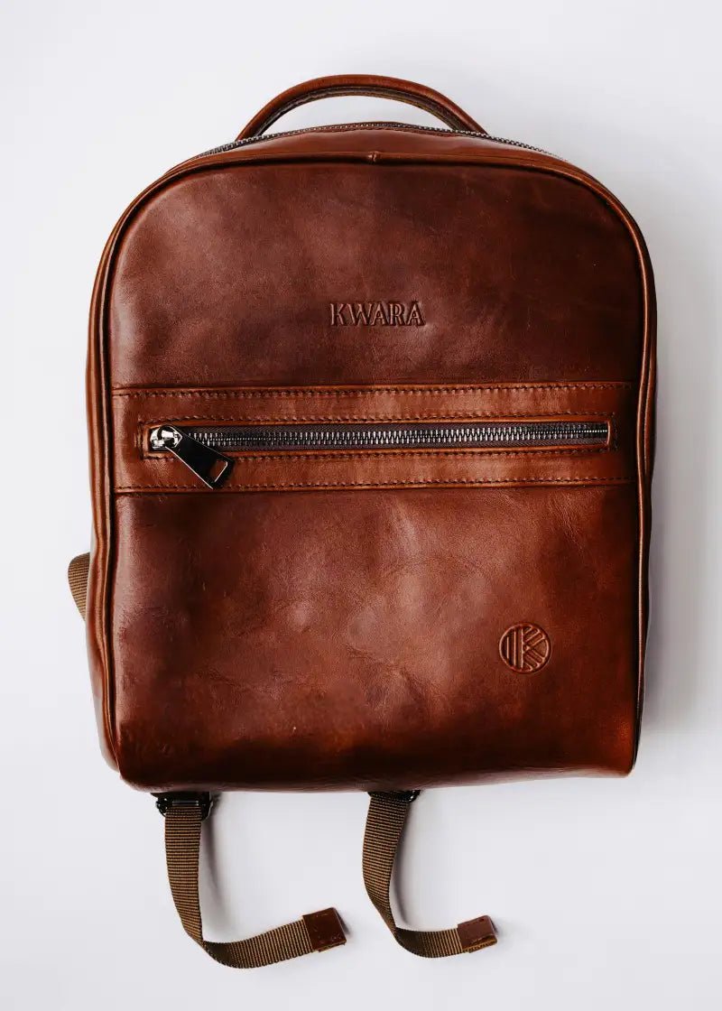 Mochila de piel artesanal color – Modelo Ocelote de Kwara hecho a mano por Kwaramx.com | exclusivo de Kwaramx.com