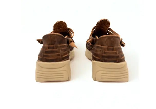 Tenis artesanal tipo huarache con suela cómoda – Modelo Fusion de Kwara hecho a mano por Kwaramx.com | exclusivo de Kwaramx.com