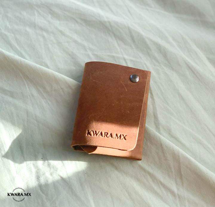 TARJETERO KWALLET hecho a mano por Kwaramx.com | exclusivo de Kwaramx.com