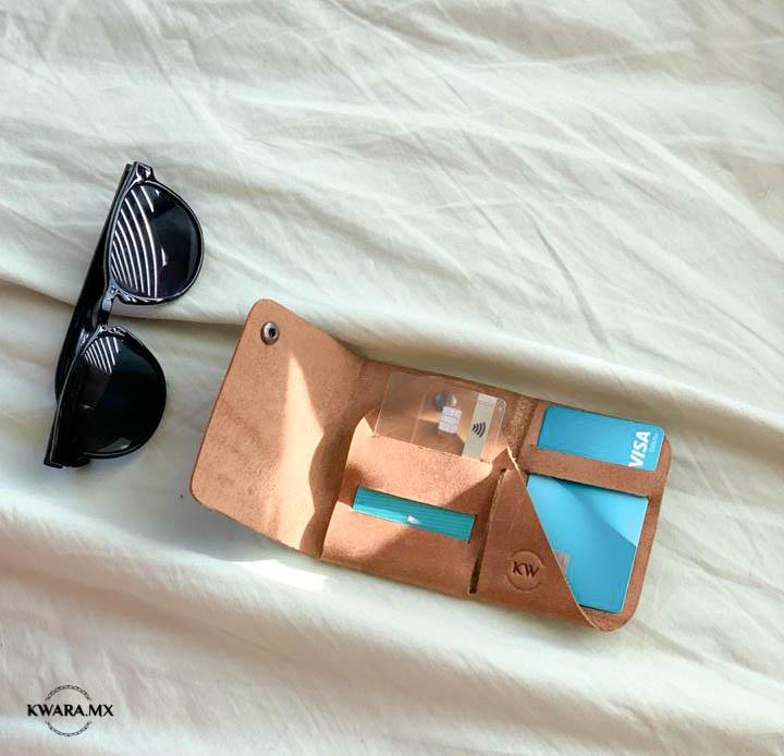 TARJETERO KWALLET hecho a mano por Kwaramx.com | exclusivo de Kwaramx.com