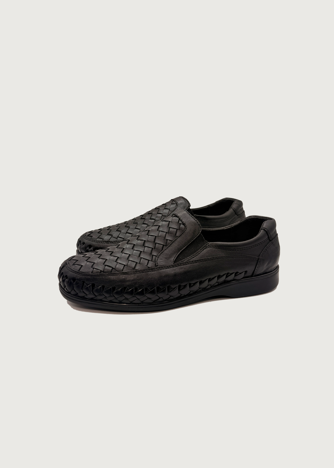 Veneto Mocasín artesanal tejido de piel