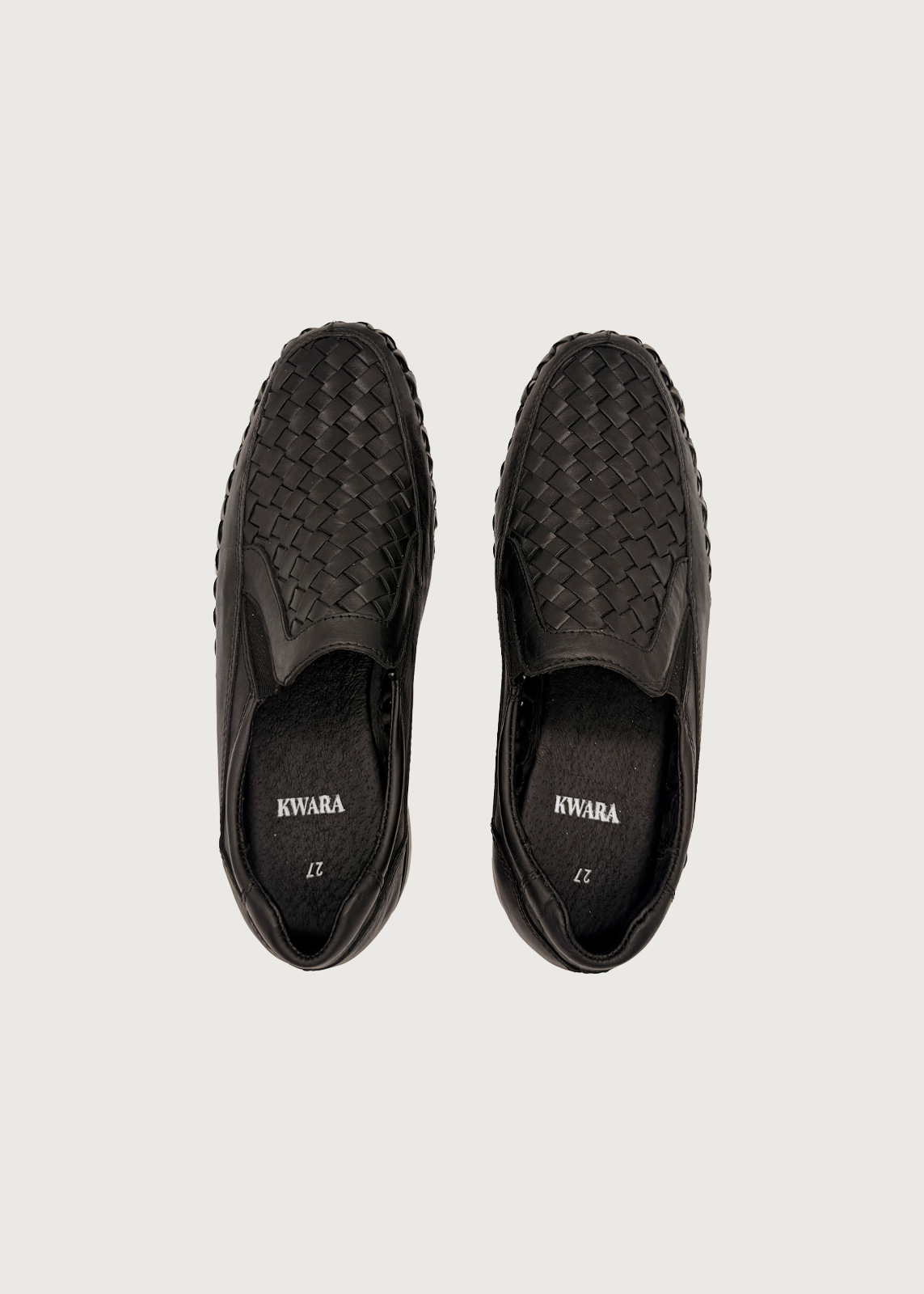 Veneto Mocasín artesanal tejido de piel