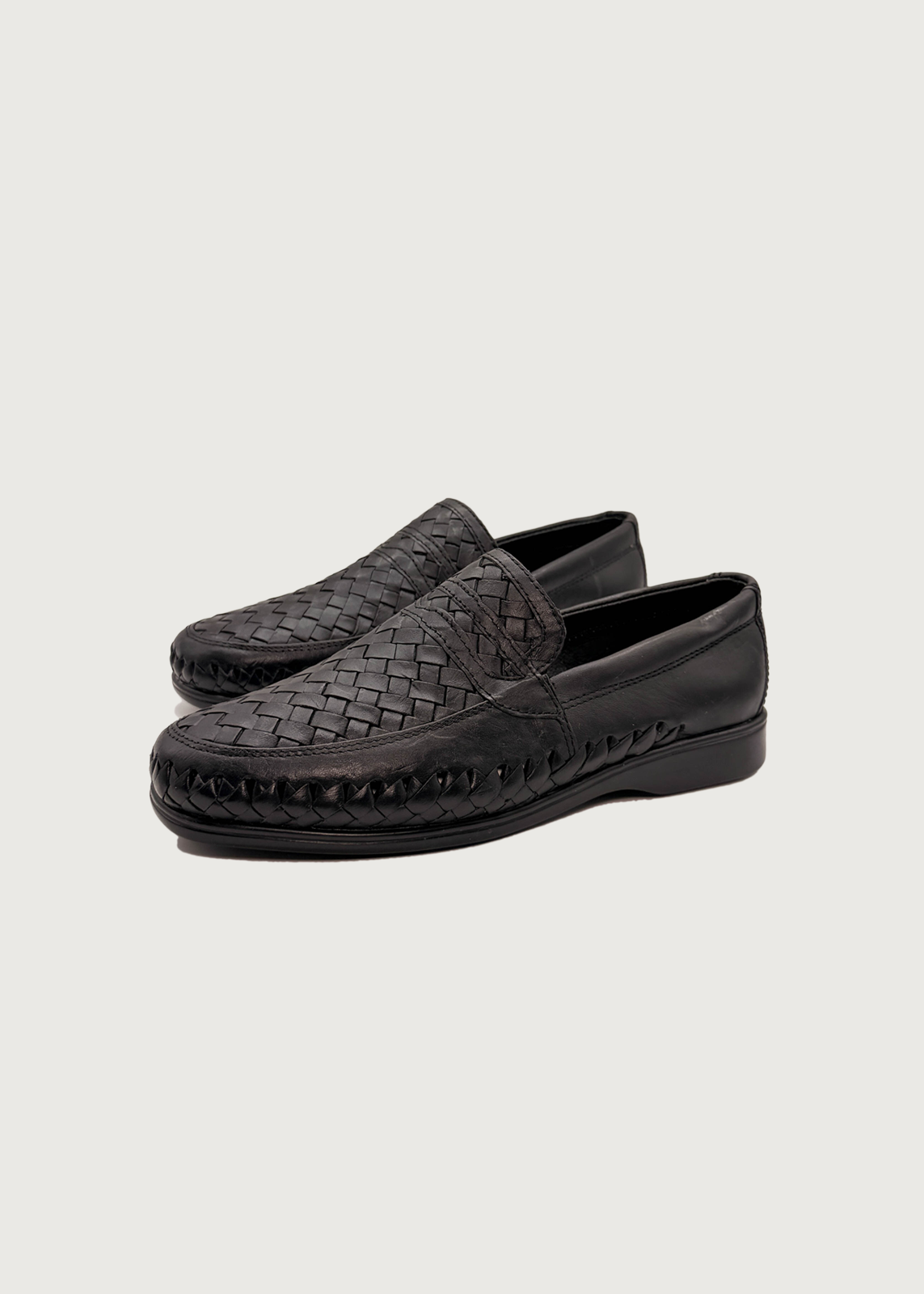 Chipilo Mocasín artesanal tejido Hombre