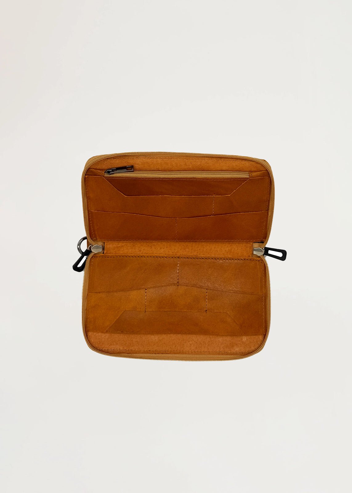 Cartera de Piel Genuina con Cierre - Clutch Artesanal Mexicana KWARA hecho a mano por KWARA | Accesorios exclusivo de Kwaramx.com