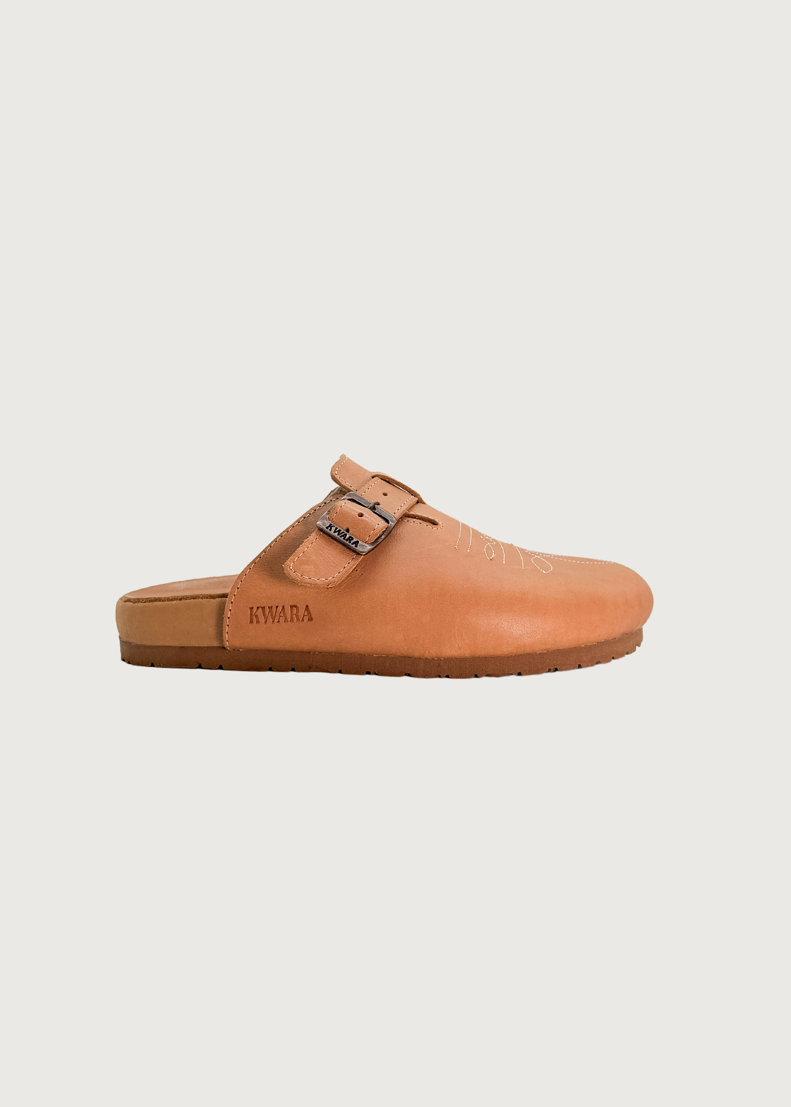 Mule Hombre artesanal estilo vaquero con bordado tipo bota – La Charra de Kwara
