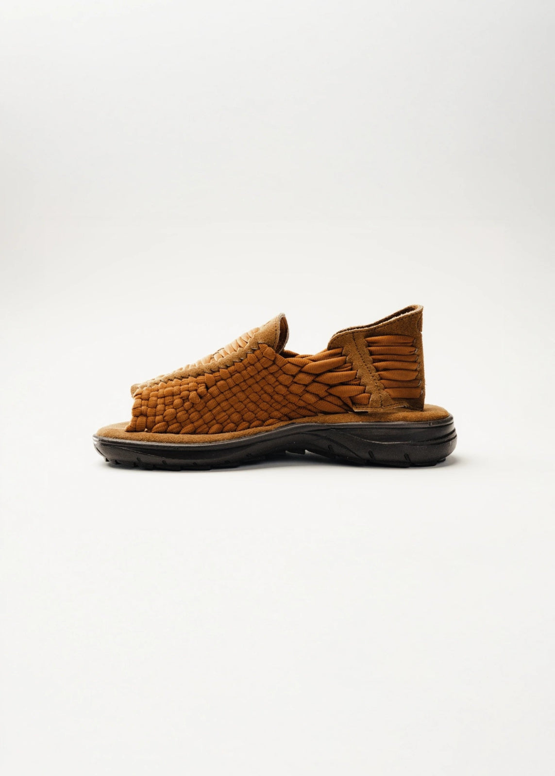 Huarache artesanal para mujer elegante y versátil CHICO PREMIUM café– Kwara