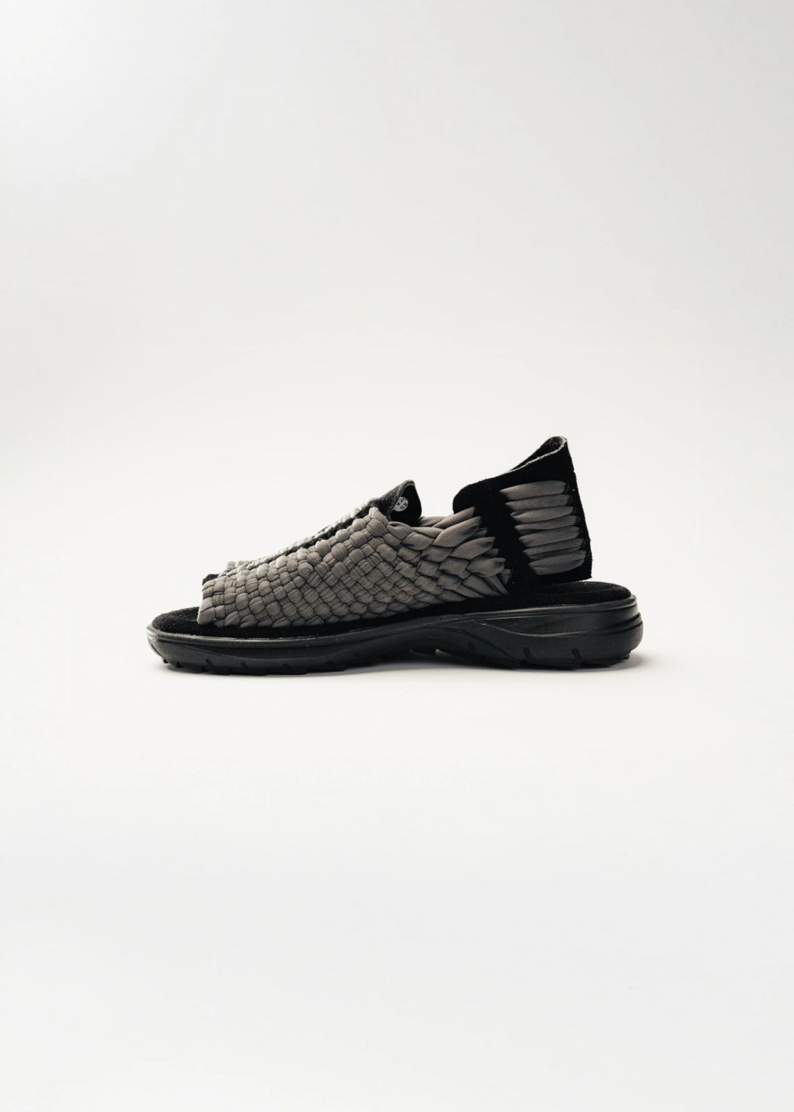 Huarache artesanal CHICO PREMIUM para mujer color negro – Kwara