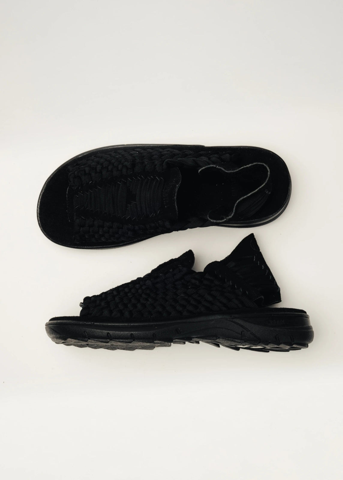 Huarache de piel mujer CHICO PREMIUM color negro artesanal – Kwara