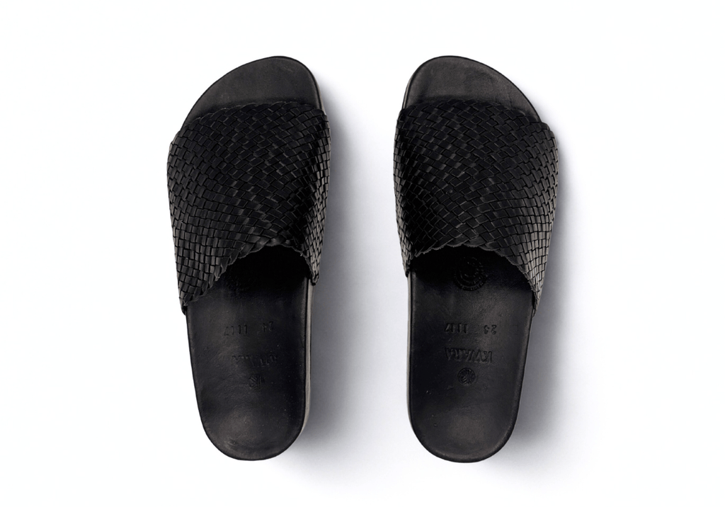 KWARA SLIDE TRENZADO hecho a mano por Kwaramx.com | exclusivo de Kwaramx.com