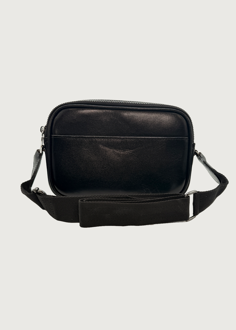 Bolsa Crossbody de Piel Kwara vista trasera