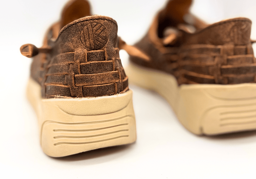 Tenis artesanal tipo huarache con suela cómoda – Modelo Fusion de Kwara hecho a mano por Kwaramx.com | exclusivo de Kwaramx.com