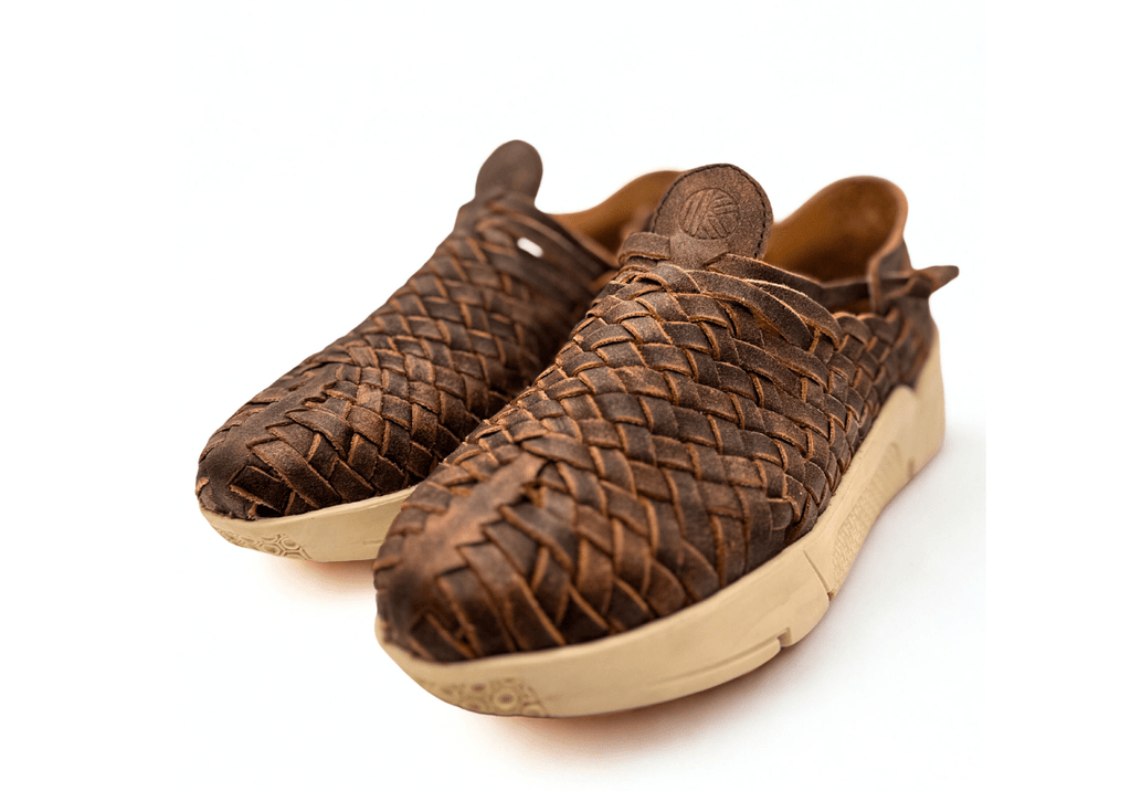 Tenis artesanal tipo huarache con suela cómoda – Modelo Fusion de Kwara hecho a mano por Kwaramx.com | exclusivo de Kwaramx.com
