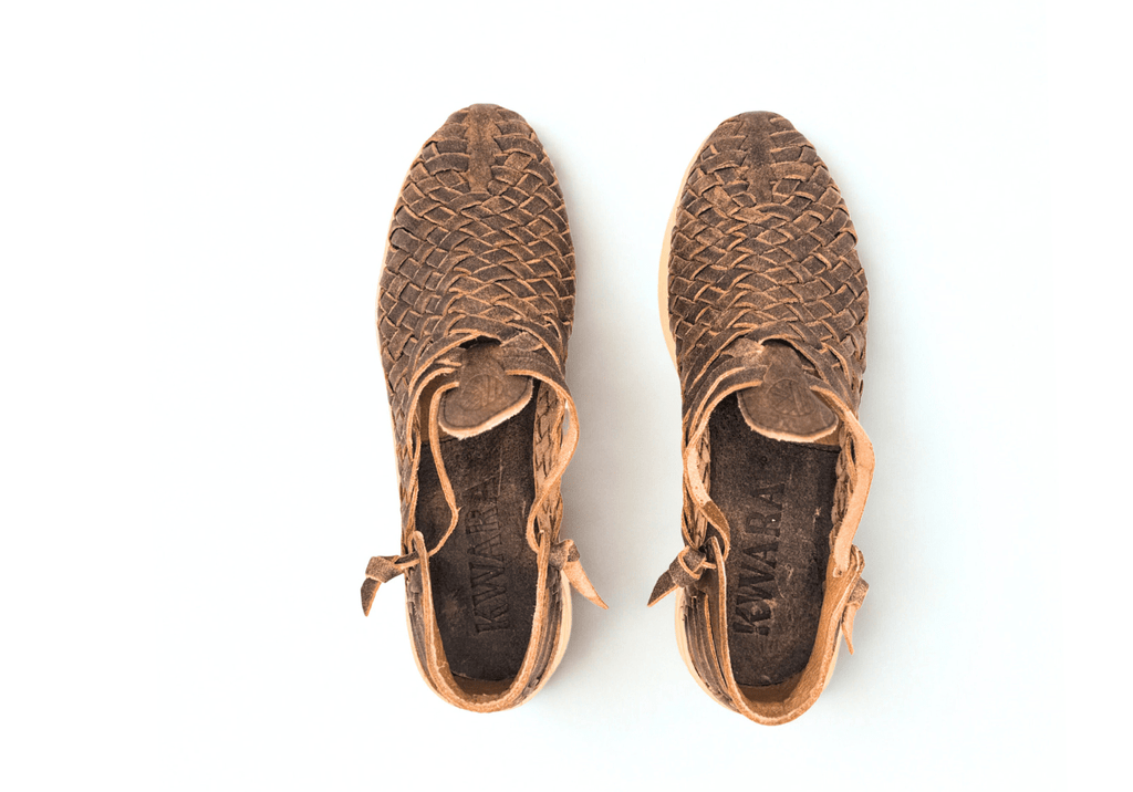 Tenis artesanal tipo huarache con suela cómoda – Modelo Fusion de Kwara hecho a mano por Kwaramx.com | exclusivo de Kwaramx.com